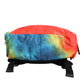 Dolce & Gabbana Multicolor Tie Dye Nylon Logo Print Kids Backpack Bag