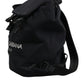 Dolce & Gabbana Black Neoprene Nylon DG Logo School Backpack Bag