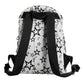 Dolce & Gabbana White DG Stars Print Nylon School Backpack Bag