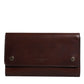 Dolce & Gabbana Brown Leather Logo Embossed Crossbody Bag