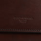 Dolce & Gabbana Brown Leather Logo Embossed Crossbody Bag