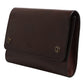 Dolce & Gabbana Brown Leather Logo Embossed Crossbody Bag