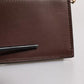 Dolce & Gabbana Brown Leather Zip Logo Keyring Coin Purse Keyring Wallet