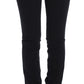 Cavalli Chic Slim Skinny Black Jeans