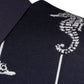 Dolce & Gabbana Dark Blue Sea Horse Collared Polo T-shirt
