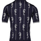 Dolce & Gabbana Dark Blue Sea Horse Collared Polo T-shirt