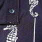 Dolce & Gabbana Dark Blue Sea Horse Collared Polo T-shirt