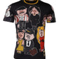 Dolce & Gabbana Black 2019 Year Of The Pig Crew Neck T-shirt