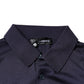 Dolce & Gabbana Blue Silk Collared Short Sleeves Polo T-shirt