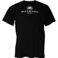 Balenciaga Black Cotton Logo Print Crew Neck Short Sleeves T-shirt