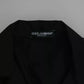 Dolce & Gabbana Blue Cotton Striped Pajama Lounge Shirt