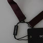 Dolce & Gabbana Bordeaux Red Silk Solid Classic Bowtie