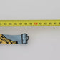 Dolce & Gabbana Light Blue Banana Print Silk Men Neck Bow Tie