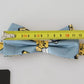 Dolce & Gabbana Light Blue Banana Print Silk Men Neck Bow Tie