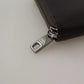 Dolce & Gabbana Brown Exotic Leather Zip Around Continental Clutch Wallet
