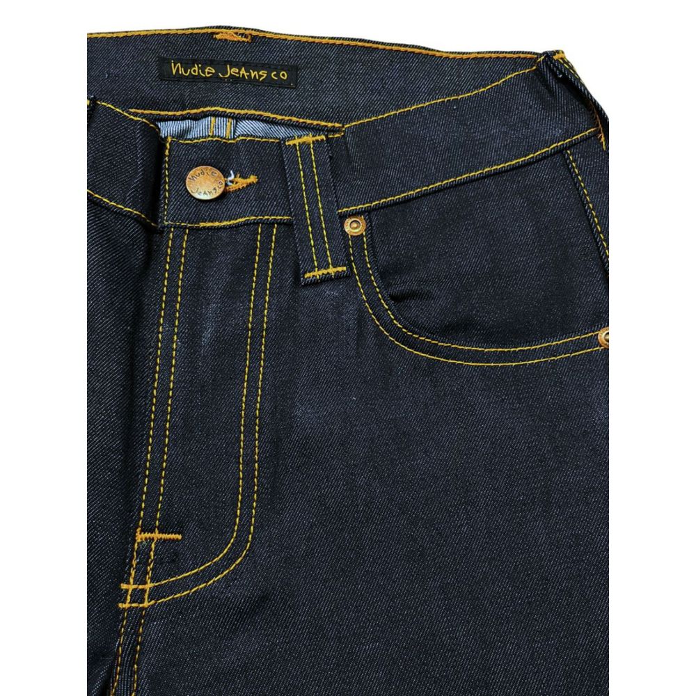 Nudie Jeans Blue Cotton Women Jean