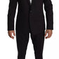 Dolce & Gabbana Purple Wool Stretch 2 Piece MARTINI Suit