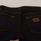 Dolce & Gabbana Blue Cotton Stretch Slim Fit Denim Jeans