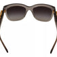 Dolce & Gabbana DG 4247-B-F Clear Embellished Crystal Acetate Sunglasses