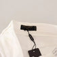 Dolce & Gabbana White MONICA Boot Cut Cotton Denim Jeans