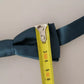 Dolce & Gabbana Blue 100% Silk Adjustable Neck Bow Tie Mens