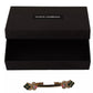 Dolce & Gabbana Gold Plated 925 Sterling Silver Crystal Collar Stop Brooch