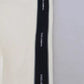 Dolce & Gabbana White High Waist Tapered Wool Pants