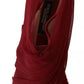 Dolce & Gabbana Red Tulle Ankle Boots Stiletto Heels Shoes