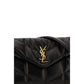 Saint Laurent Black Lamb Ovis Aries Aries Shoulder Bag
