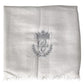 Dolce & Gabbana Gray Cashmere Wrap Shawl Fringe Scarf