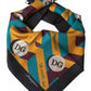 Dolce & Gabbana Multicolor Printed Square Handkerchief Scarf