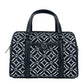 Michael Kors Small Leather Duffle Crossbody Bag Black