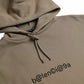 Balenciaga Brown Cotton Symbolic Molleton Bouclette Hooded Sweater
