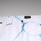 Dolce & Gabbana White Blue Cotton Stretch Skinny Denim Jeans