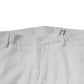 Dolce & Gabbana White Cotton Tapered Formal Dress Pants