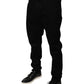 Dolce & Gabbana Black Logo Cotton Stretch Skinny Denim Jeans
