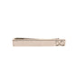Dolce & Gabbana Silver Tone Brass Logo Branded Tie Clip Bar