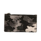 Dolce & Gabbana Multicolor Camouflage Logo Plaque Coin Purse Wallet