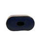Dolce & Gabbana Blue Leather Logo Print Flip Holder Airpods Case
