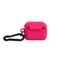 Dolce & Gabbana Pink Silicone Rubber Logo Embossed Airpods Case