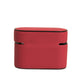 Dolce & Gabbana Red PVC Embossed Logo Plaque Holder Airpods Case