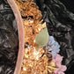 Dolce & Gabbana Gold Crystal Purple Hortensia Headband Crown Diadem