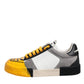 Dolce & Gabbana Multicolor Leather DNA Low Top Sneakers Shoes