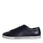 Dolce & Gabbana Blue Low Top Men Saint Tropez Sneakers Shoes