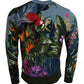 Dolce & Gabbana Jungle Wool Silk Pullover Logo Sweater
