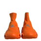 Dolce & Gabbana Orange Slip On Wave Socks Men Sneakers Shoes
