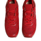 Dolce & Gabbana Red Floral Lace Leather Sneakers Shoes