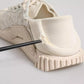 Dolce & Gabbana White Lace NS1 Low Top Sneaker Sports Shoes