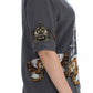 Dolce & Gabbana Enchanted Sicily Silk Blouse with Knight Print