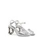Dolce & Gabbana Gray Leather Sandal